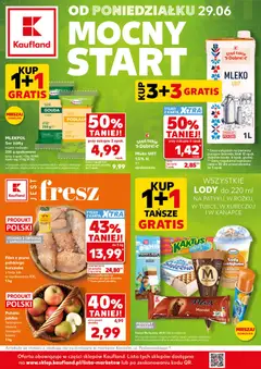 Náhled nabídky: Kaufland Polsko Kaufland Polsko leták - Mocny start platný od 29.06.2026