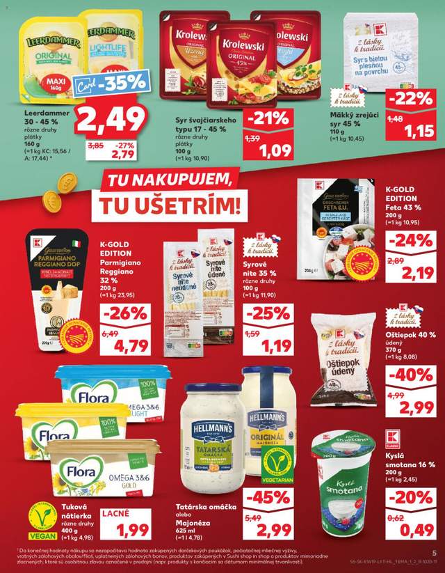 Nový Kaufland leták od 07.05.