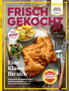 Billa AT - Billa AT Frisch Gekocht Magazin megtekintése, amely érvényes 2026.10.01.-től