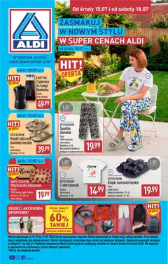 Pogląd gazetki "Aldi gazetka - Hity od Środy i od Soboty" ze sklepu Aldi ważnej od 15.07.2026
