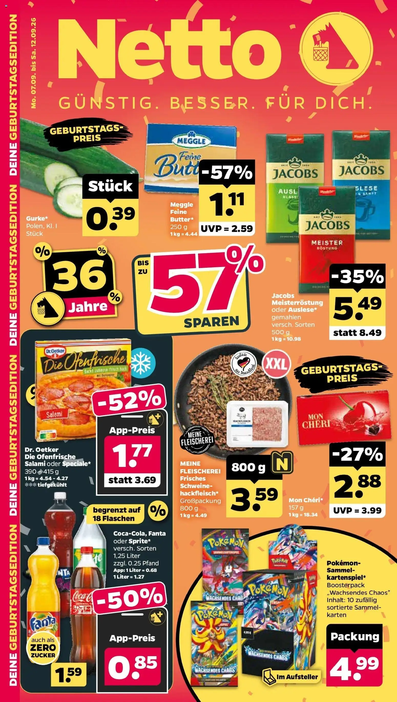 Vorschau von dem Prospekt des Geschäftes Netto, gültig ab dem 06.09.2026