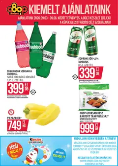 COOP Szolnok - COOP Szolnok akciós újság megtekintése, amely érvényes 2026.09.03.-től