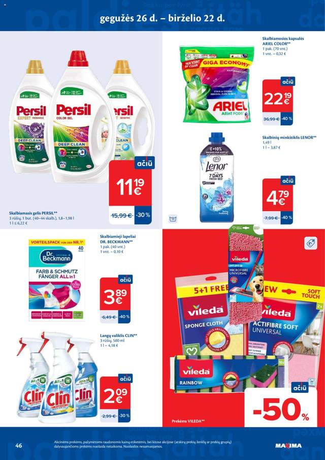 Naujas Maxima leidinys nuo 06.09