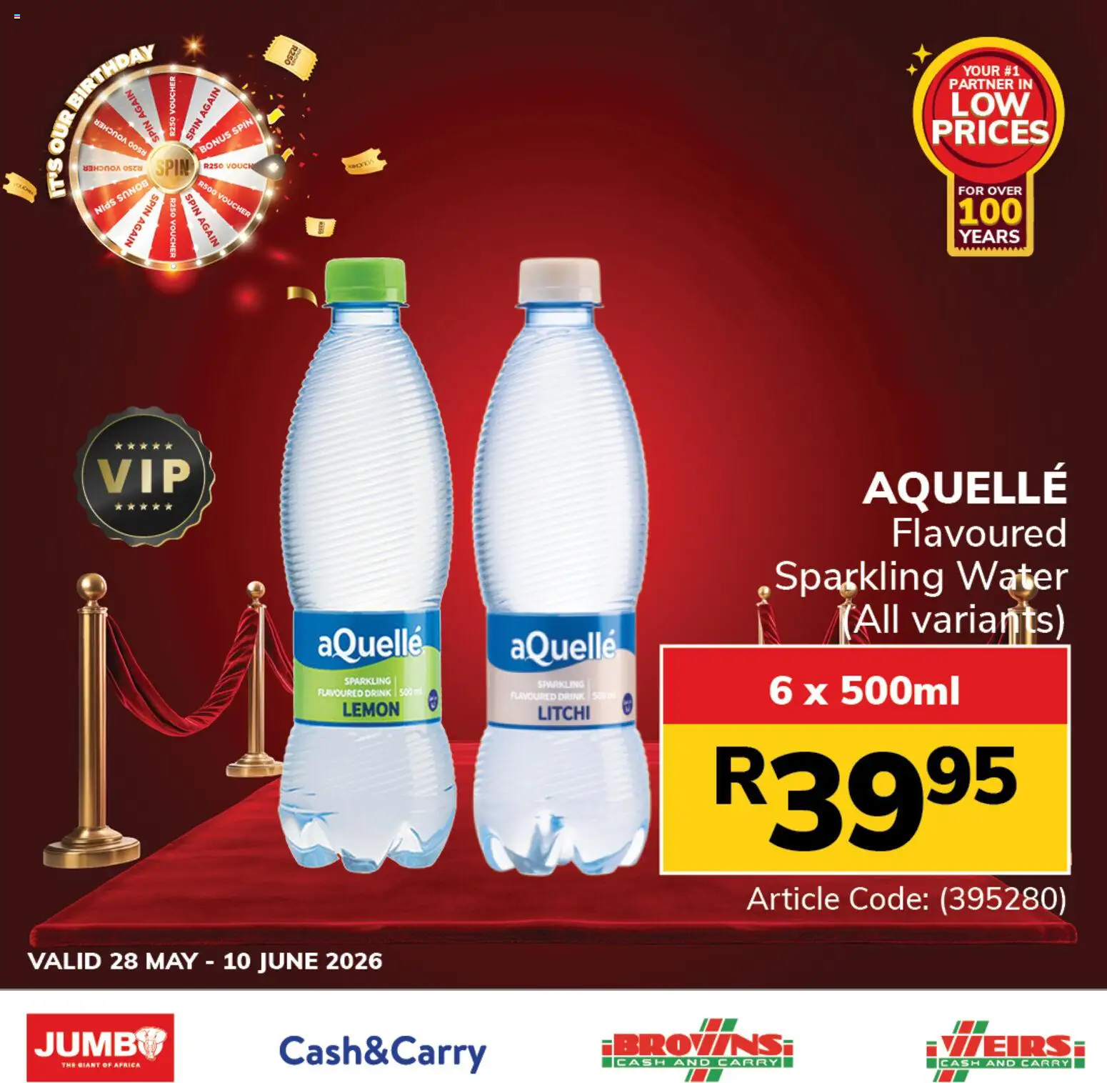 Preview of Jumbo flyer valid from 28/05/2026 - Water, Lemon