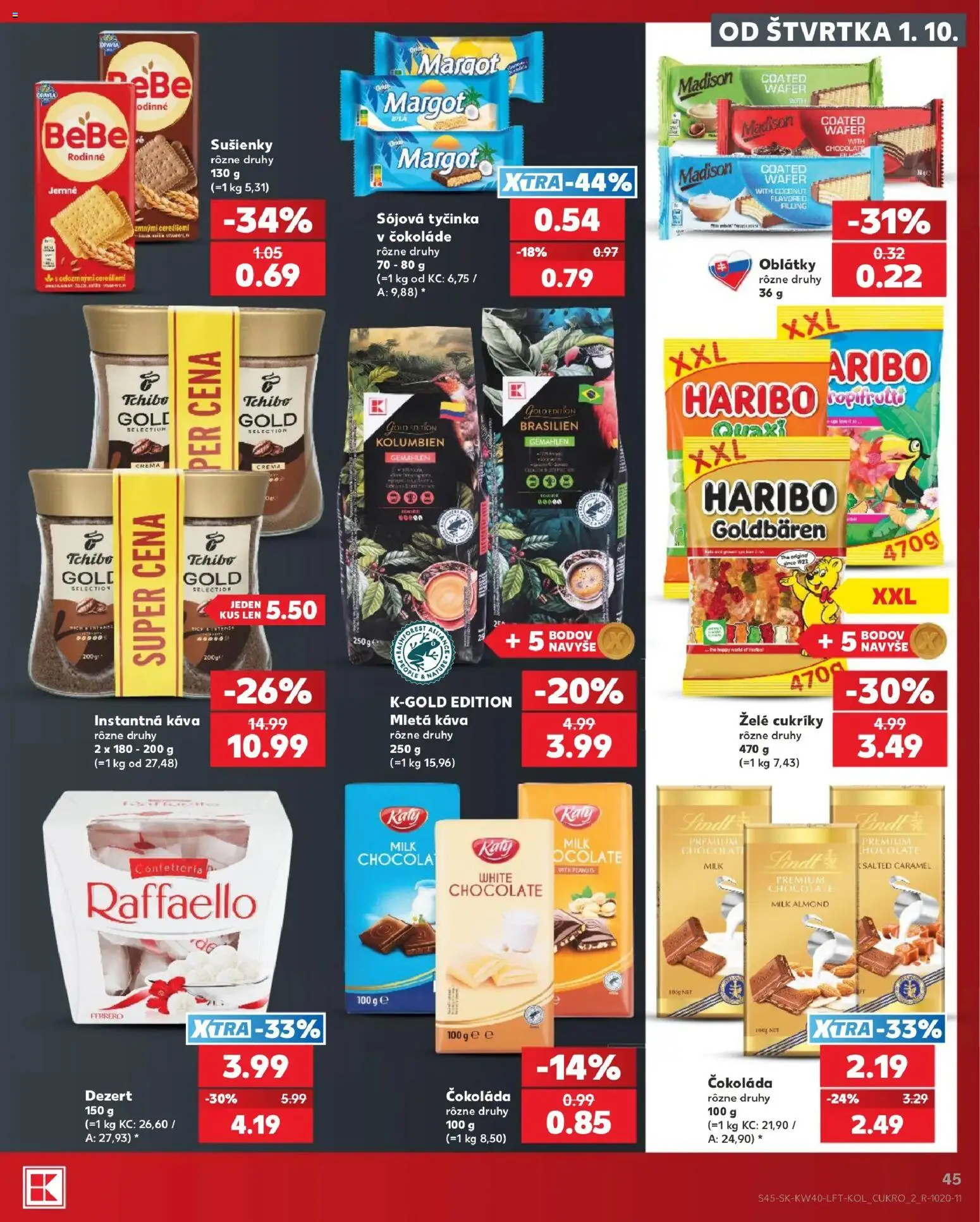 Náhľad Kaufland letáku platného od 01.10.2026
