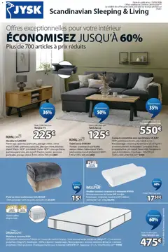 Prévisualisation de Jysk prospectus du magasin Jysk formulaire valide 29/09/2026