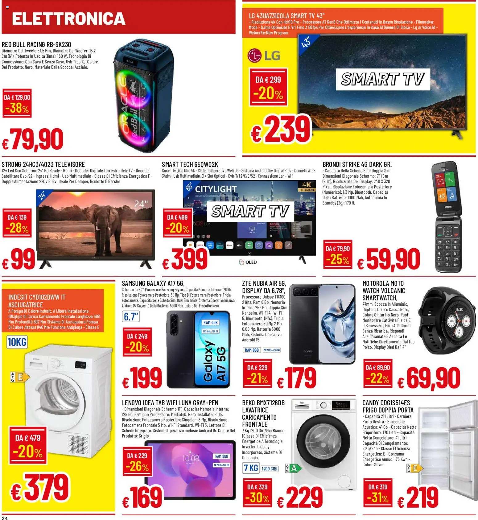 Anteprima dell'opuscolo Famila volantino Iper dal negozio Famila valido da 29/10/2026 - Samsung, TV, smart TV, Fotocamera, Porta, Audio, Decoder, Monitorare