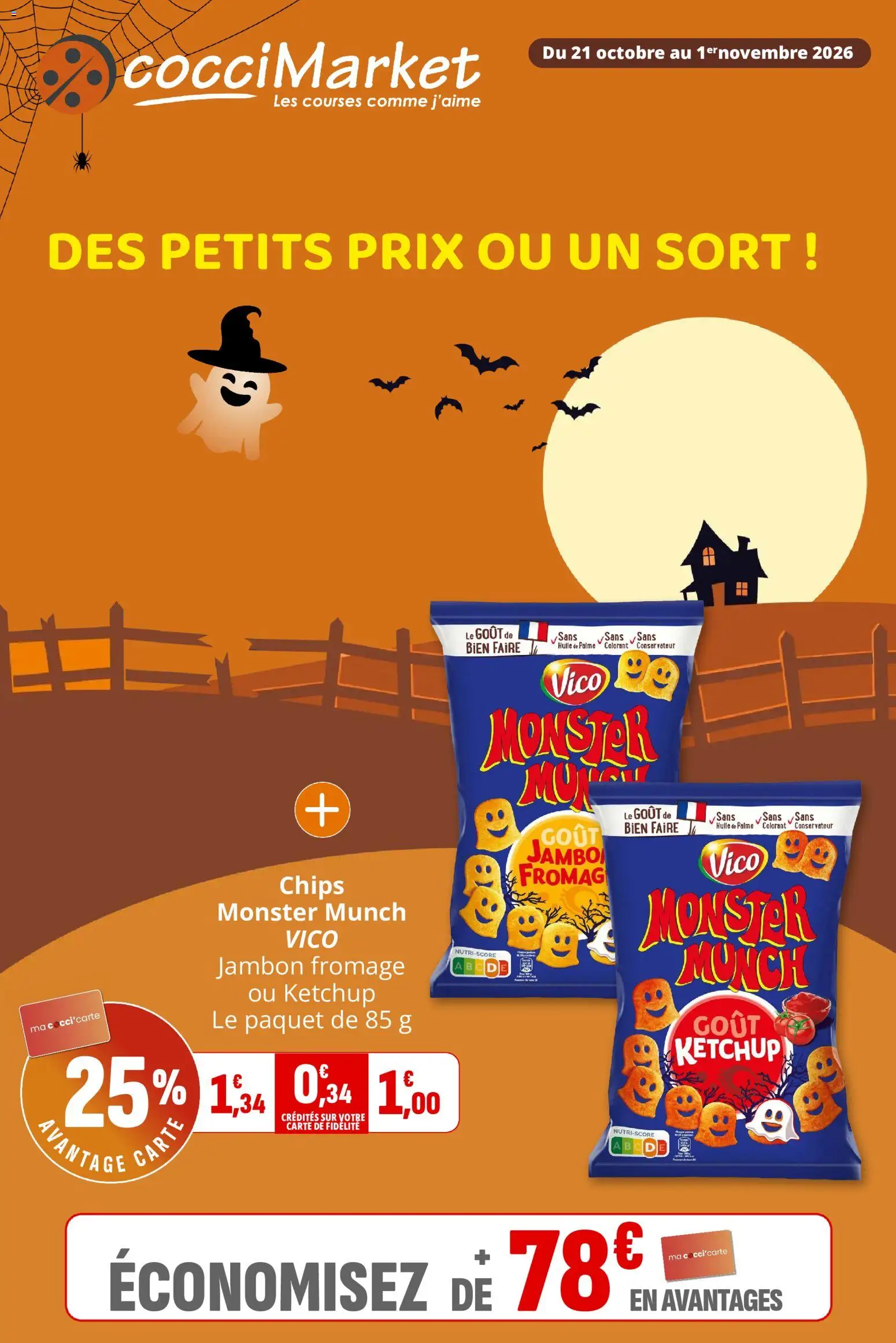 Prévisualisation de Coccinelle Market du magasin Coccinelle formulaire valide 21/10/2026