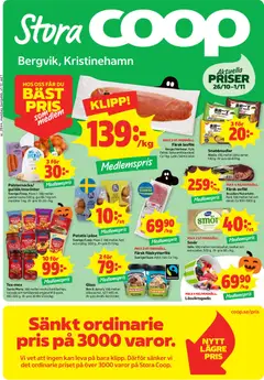 Förhandsgranska reklamblad Stora Coop erbjudanden från butik Stora Coop gäller från 26/10/2026