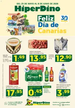 Vista previa del folleto de la tienda HiperDino válido desde el 25/05/2026 