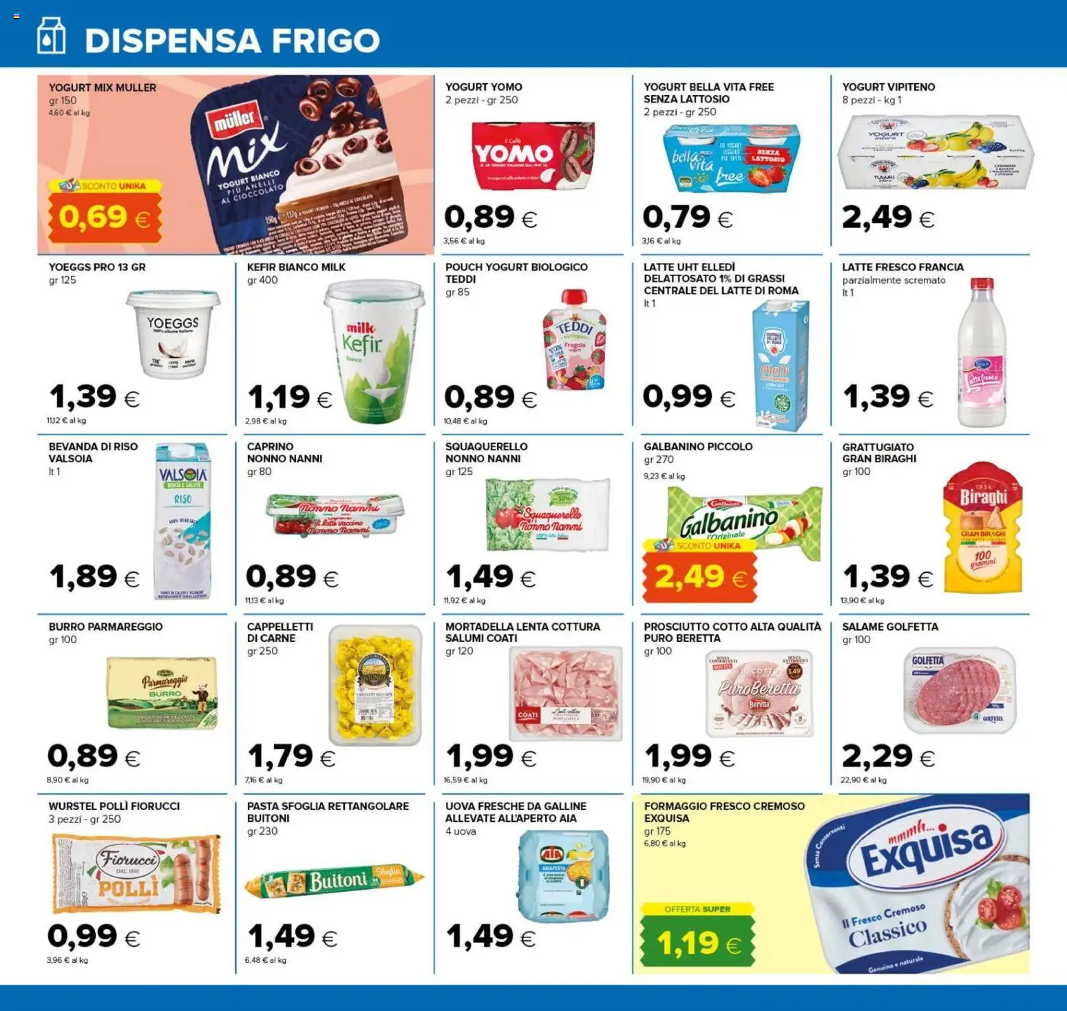 Anteprima dell'opuscolo Tigre volantino dal negozio Tigre valido da 22/10/2026 - Cioccolato, Pasta sfoglia, Tonno, Prosciutto, Prosciutto Cotto, Salame, Yogurt bianco, Bevanda di riso