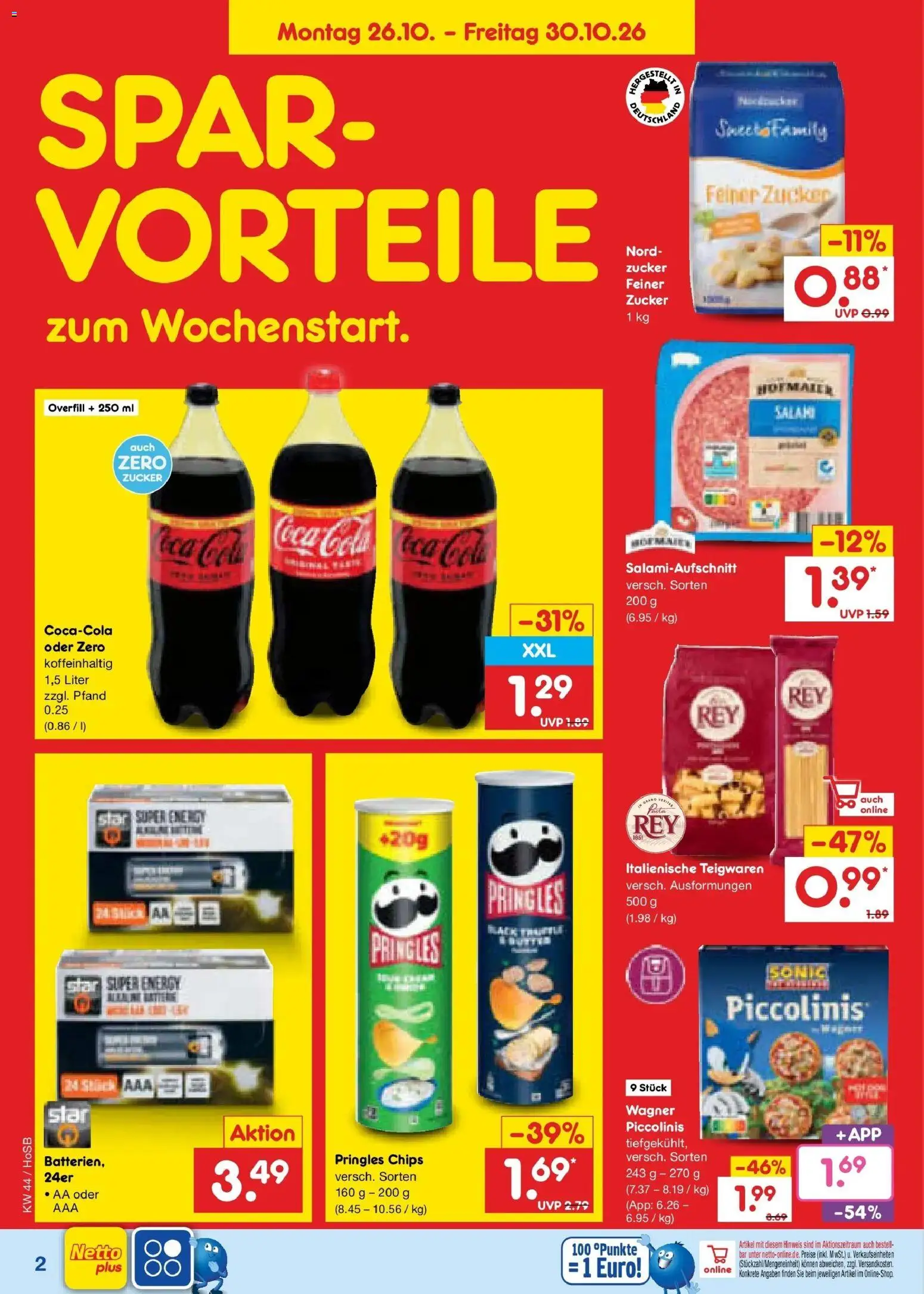 Vorschau von dem Prospekt des Geschäftes Netto Marken-Discount, gültig ab dem 26.10.2026