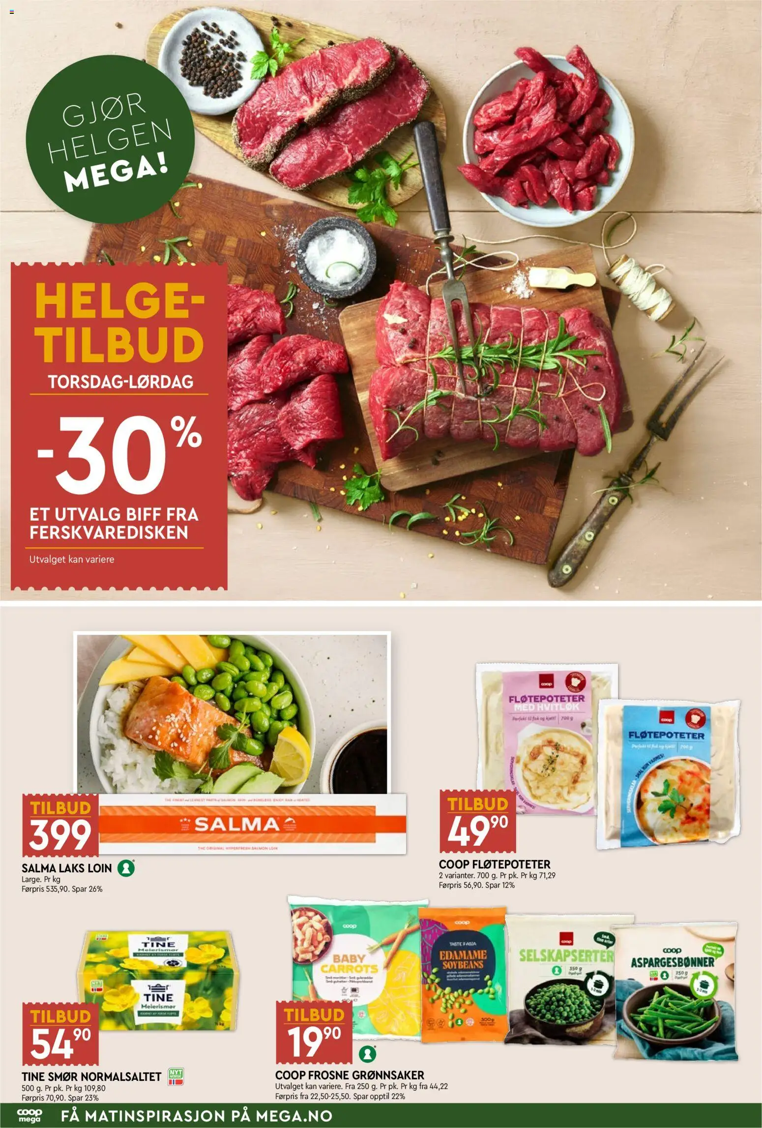 Forhåndsvis Coop Mega kundeavis fra butikk Coop Mega gyldig fra 14/09/2026