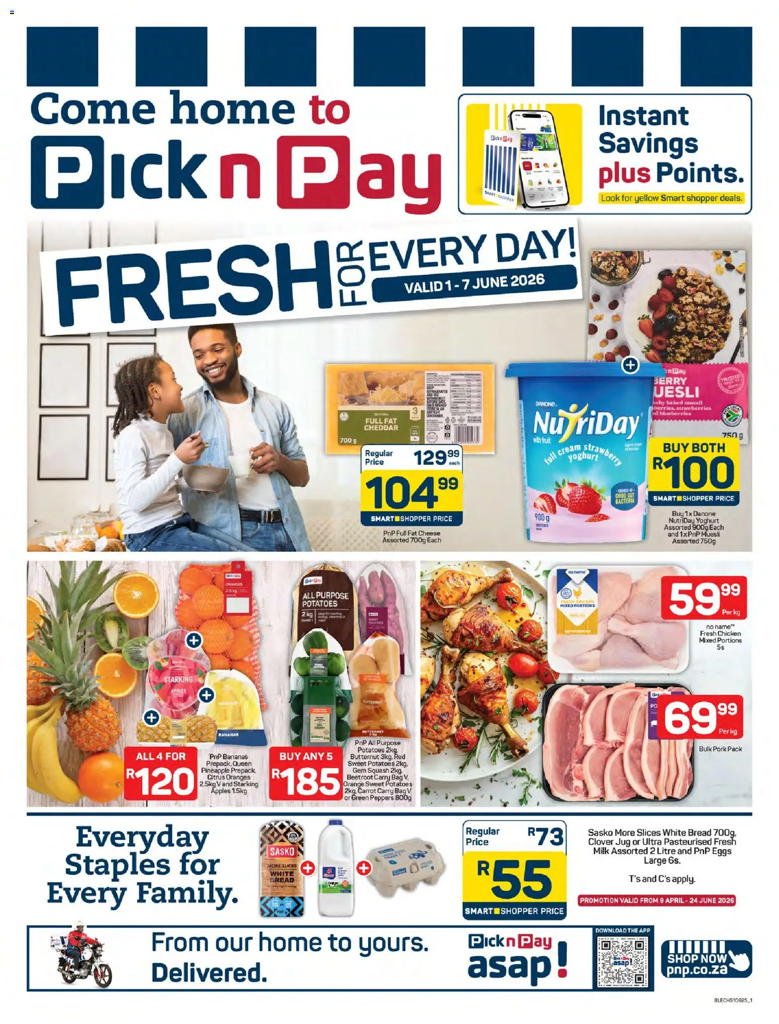 Preview of Pick n Pay flyer valid from 01/06/2026