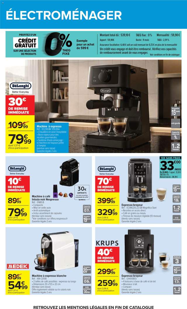 Nouveau catalogue Carrefour à partir du 04/08