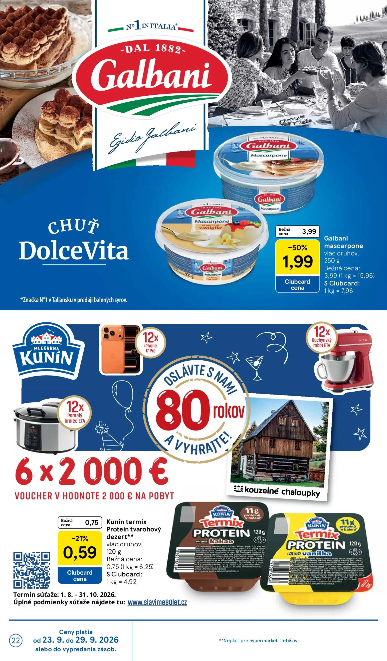 Náhľad Tesco letáku platného od 23.09.2026