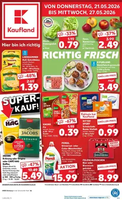 Vorschau von dem Prospekt des Geschäftes Kaufland, gültig ab dem 21.05.2026