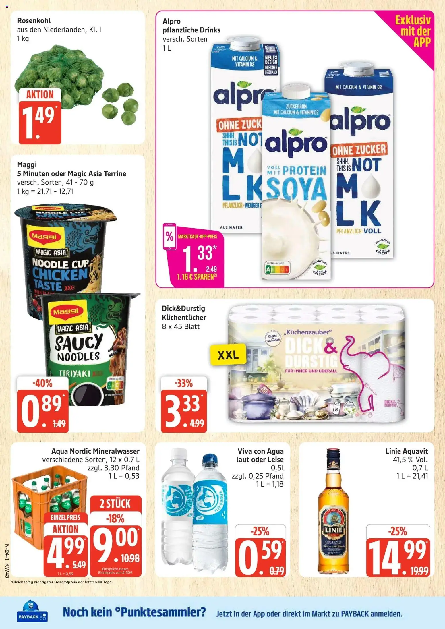 Vorschau von dem Prospekt des Geschäftes Marktkauf, gültig ab dem 19.10.2026