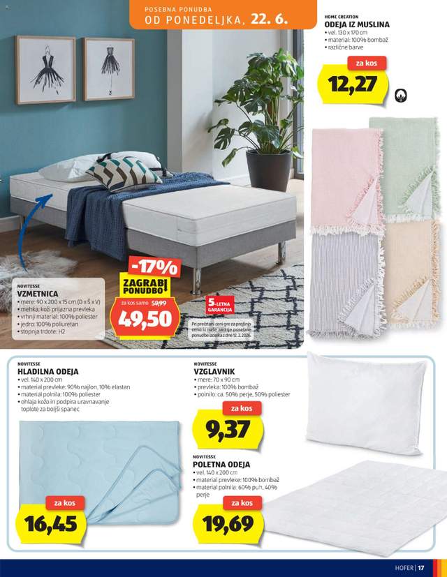 Novi Hofer katalog od 17.06.