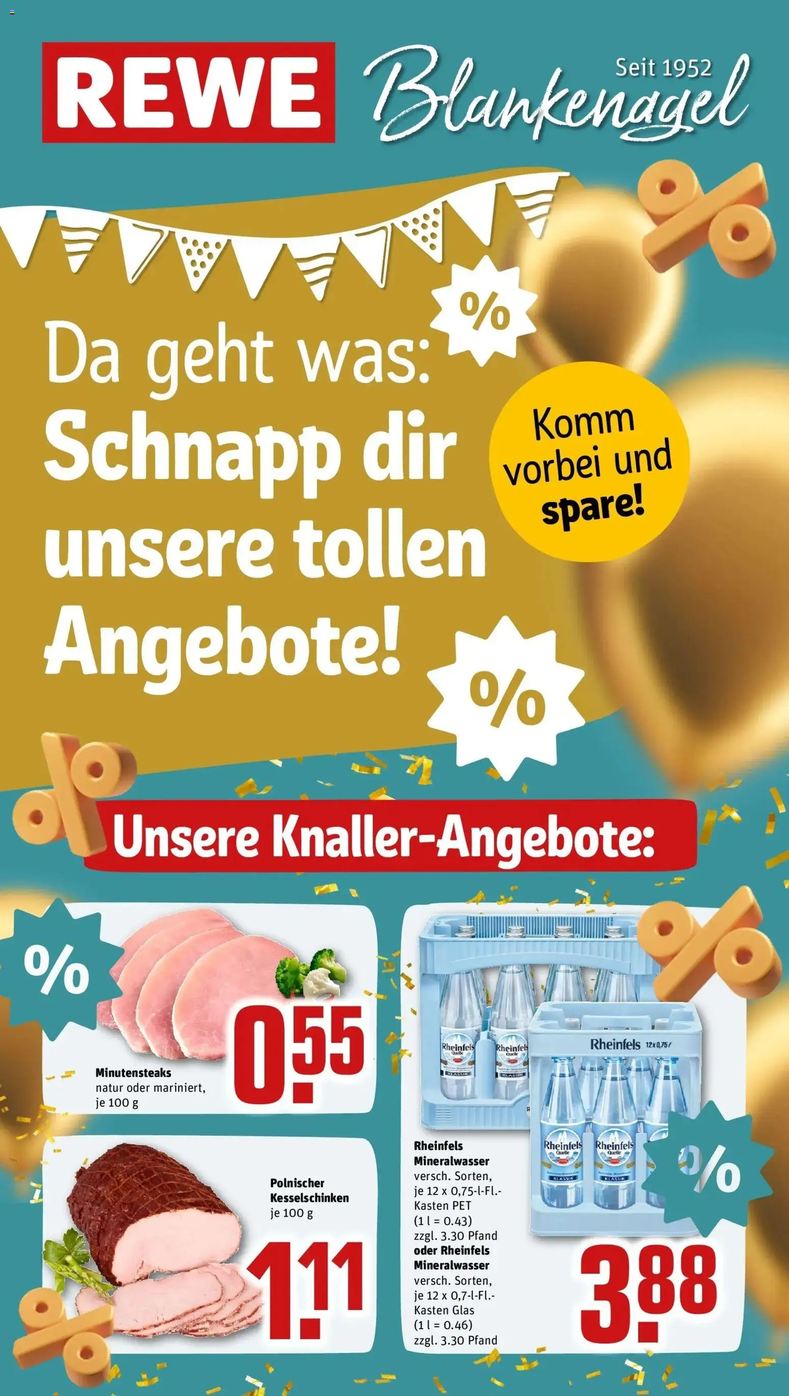 Vorschau von dem Prospekt des Geschäftes Rewe, gültig ab dem 04.05.2026