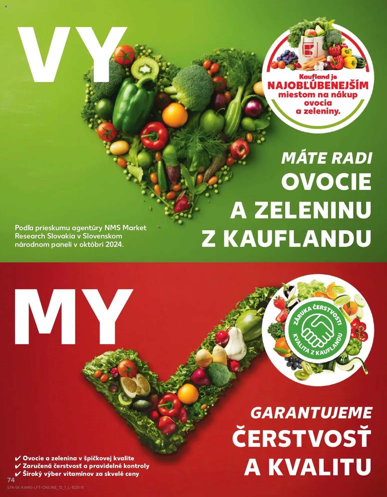 Náhľad Kaufland letáku platného od 06.11.2025