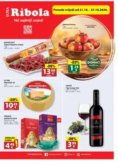 Pregled letka Ribola Katalog trgovine Ribola vrijedi od 21.10.2026