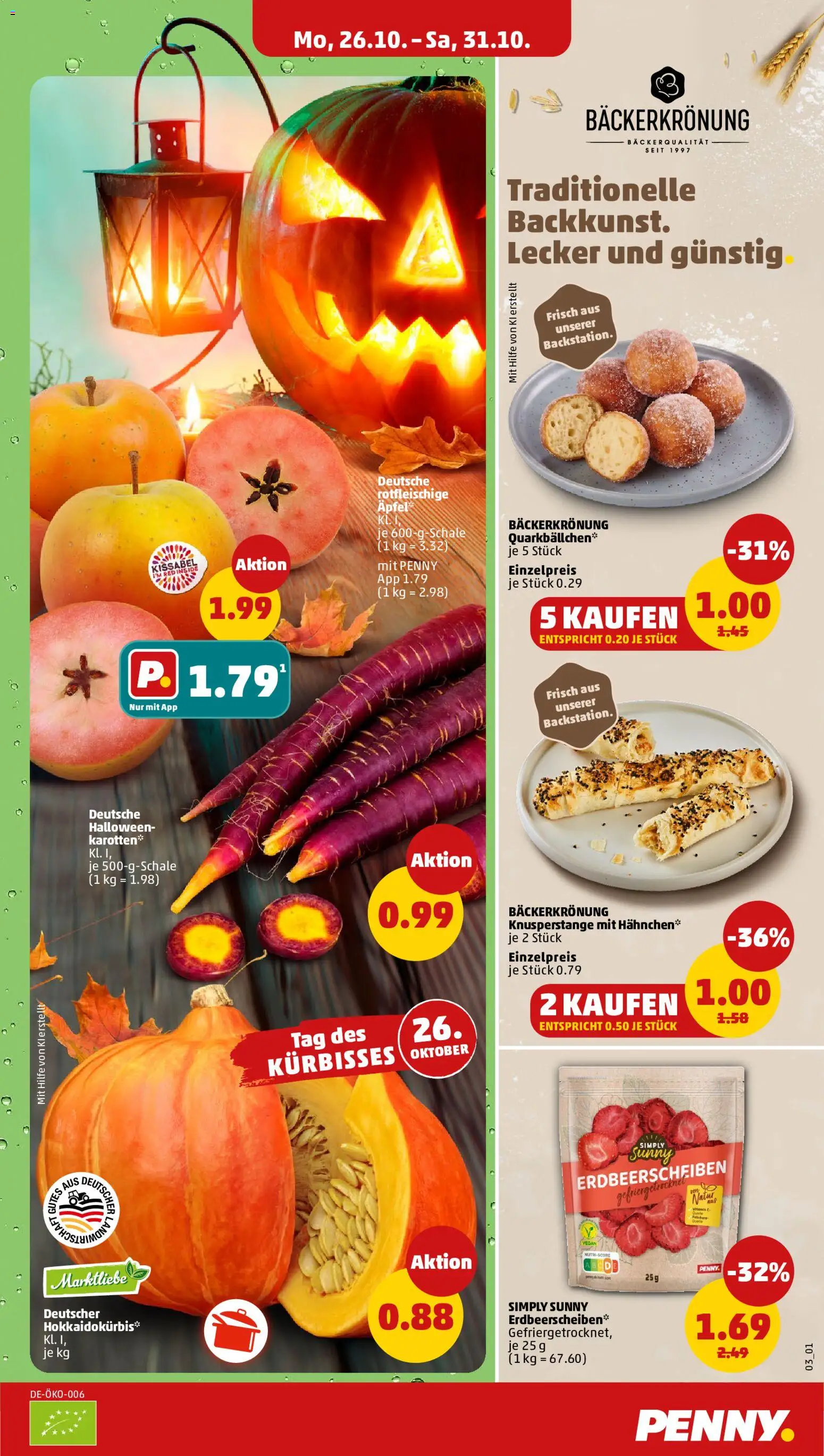 Vorschau von dem Prospekt des Geschäftes Penny, gültig ab dem 26.10.2026
