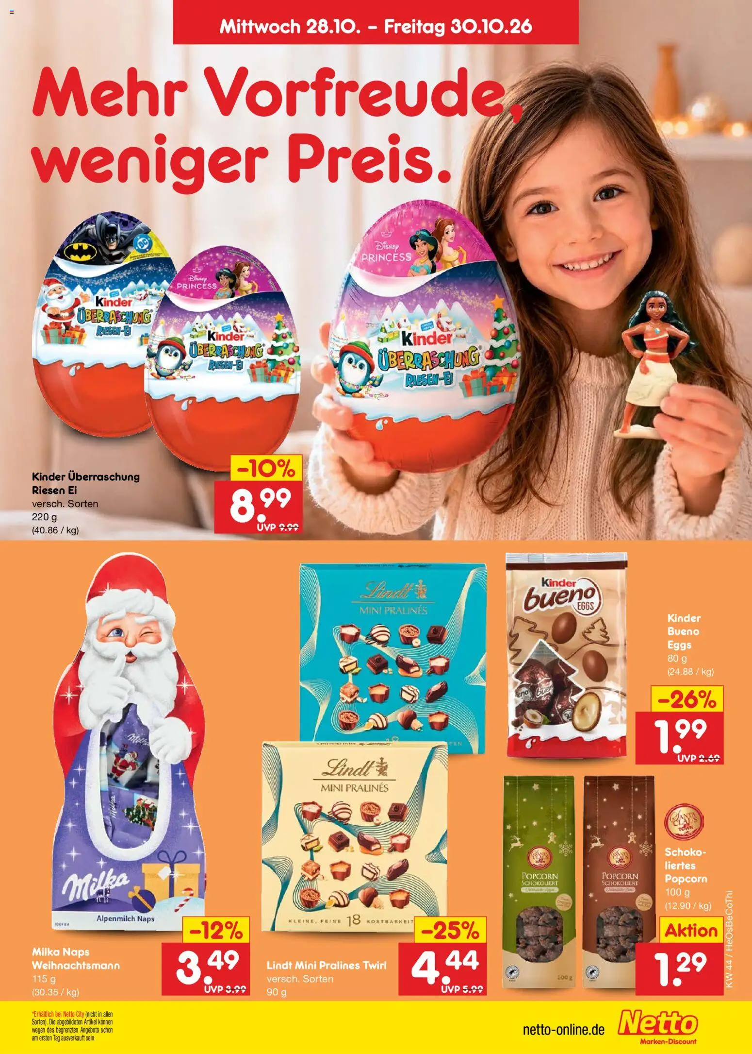 Vorschau von dem Prospekt des Geschäftes Netto Marken-Discount, gültig ab dem 26.10.2026