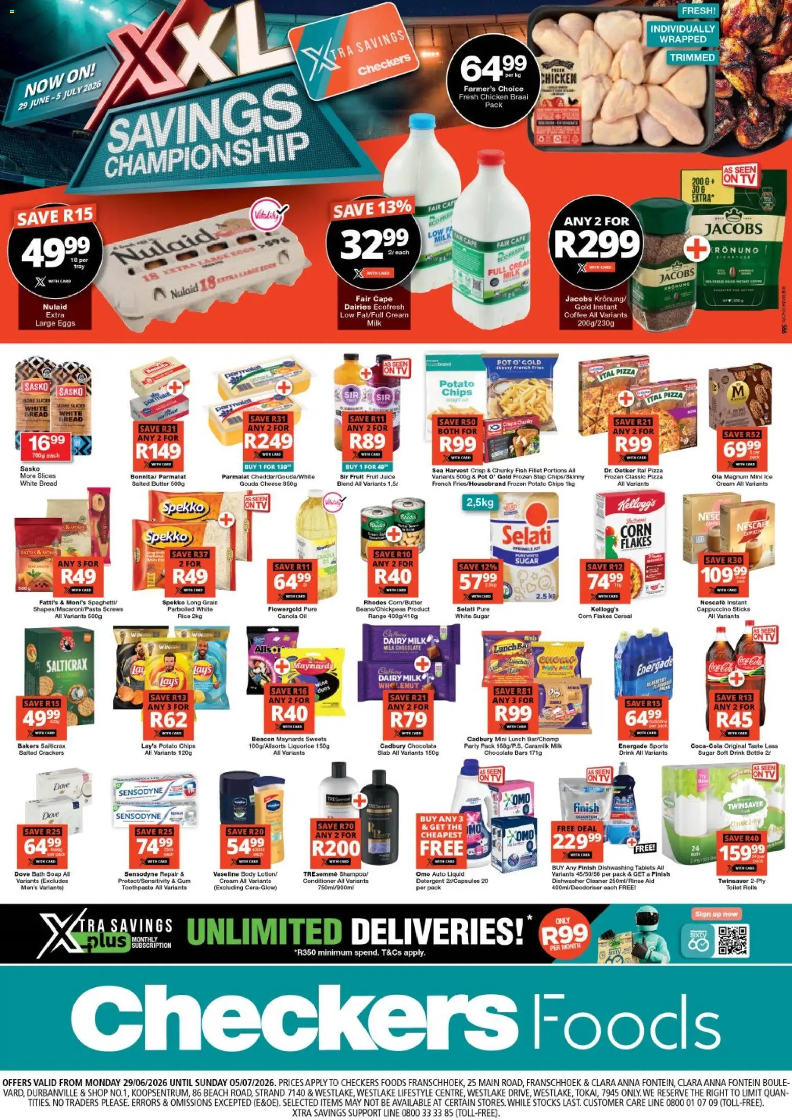 Preview of Checkers flyer valid from 29/06/2026