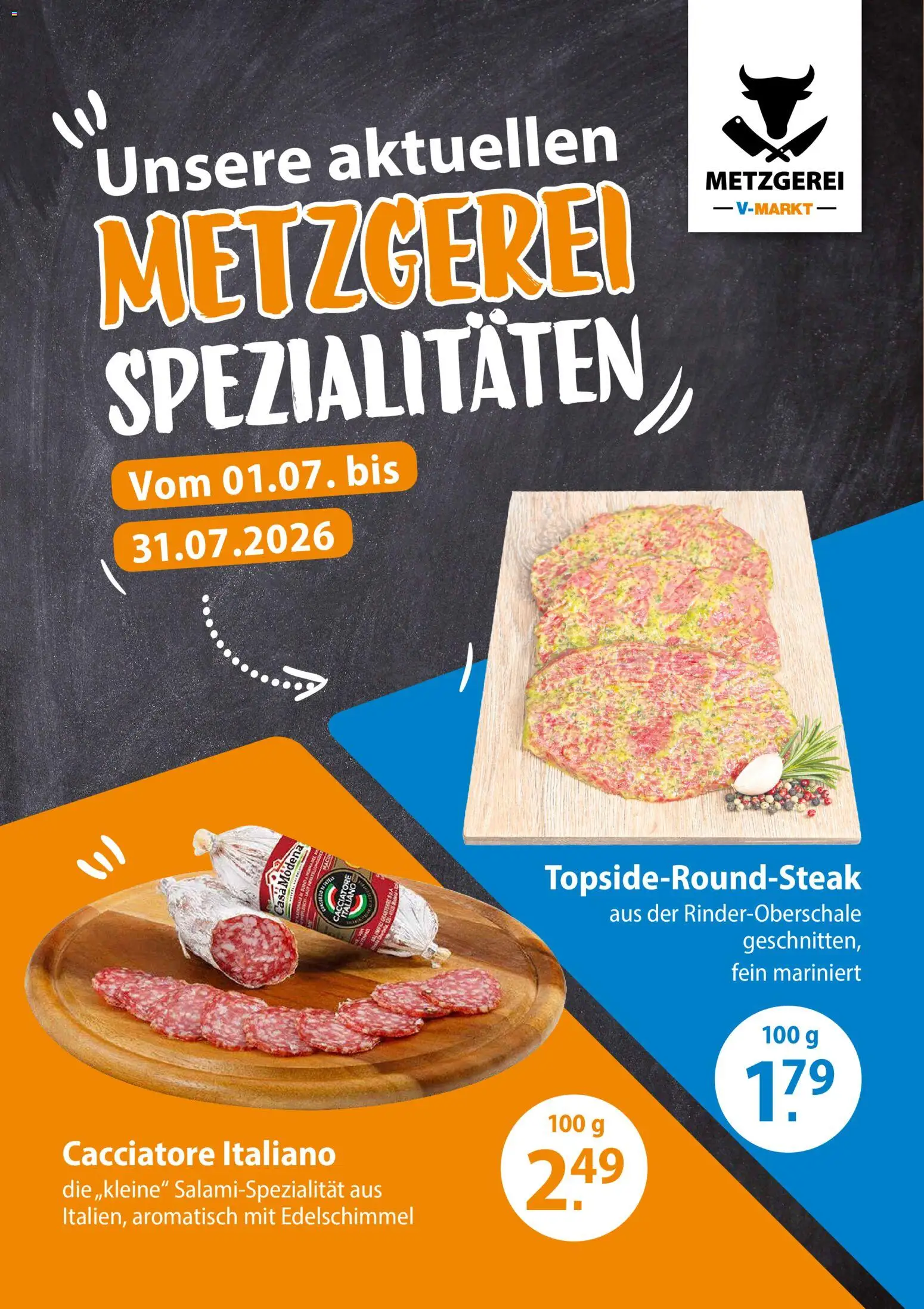 Vorschau von dem Prospekt des Geschäftes V-Markt, gültig ab dem 01.07.2026