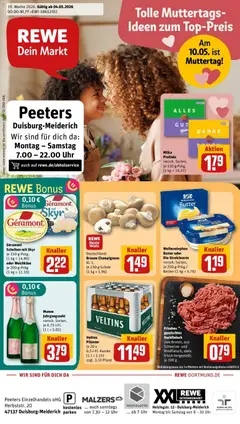Vorschau von dem Prospekt des Geschäftes Rewe, gültig ab dem 04.05.2026