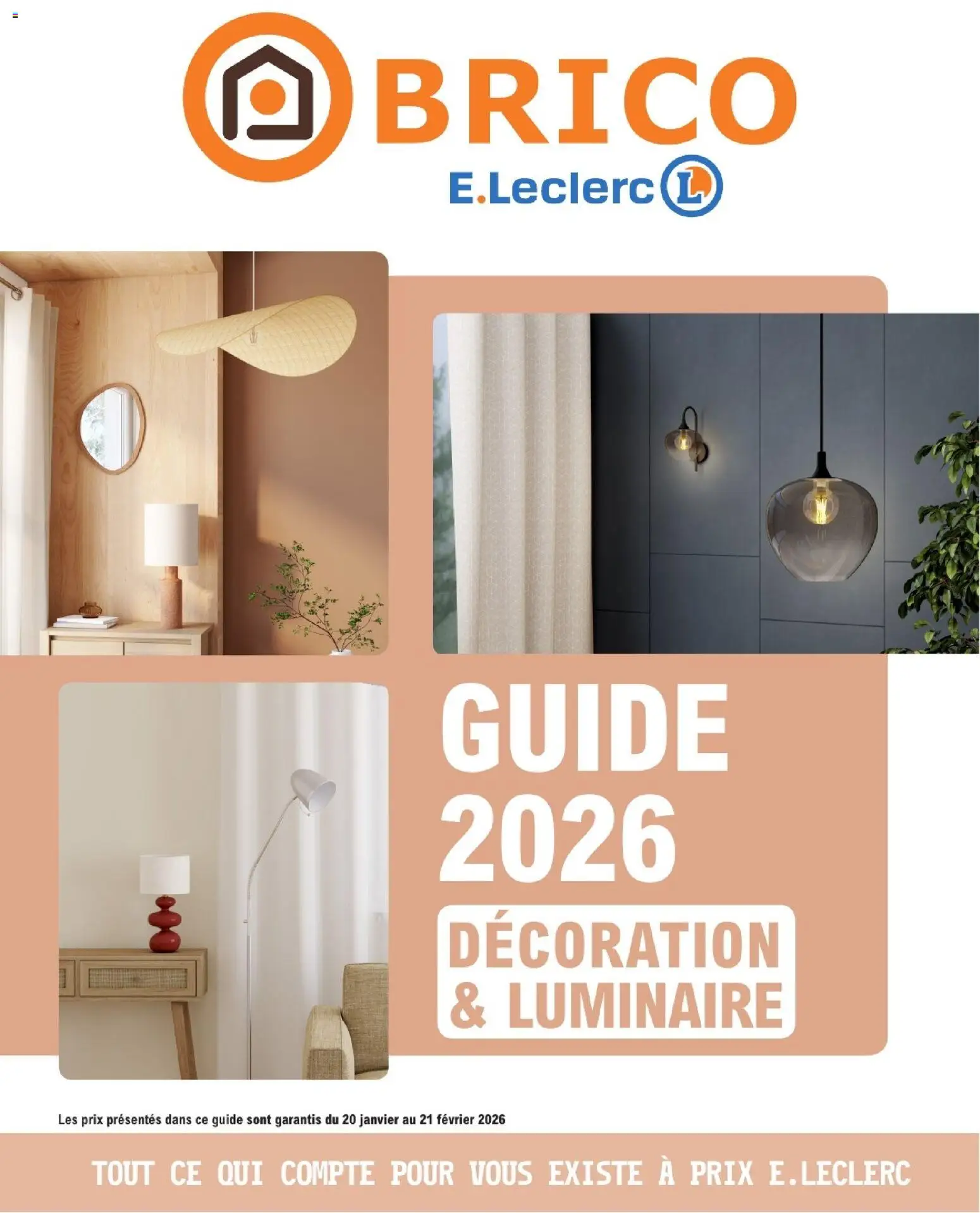 Prévisualisation de Guide decoration interieure du magasin Brico E.Leclerc formulaire valide 20/01/2026 - Décoration