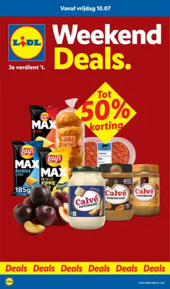Voorbeeld van Lidl folder - Weekenddeals van winkel Lidl geldig vanaf 10-07-2026