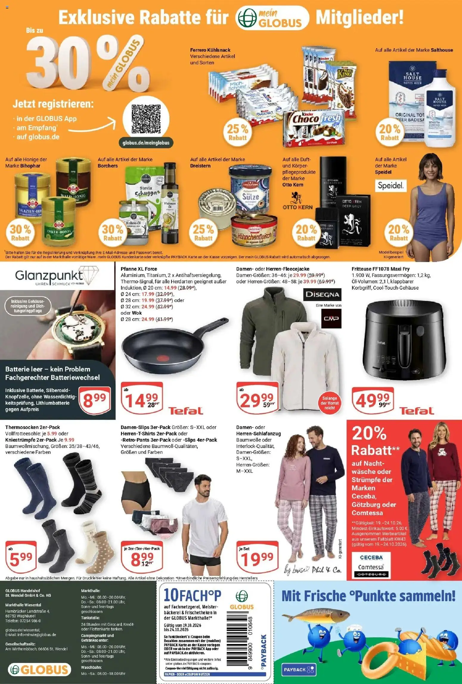 Vorschau von dem Prospekt des Geschäftes Globus, gültig ab dem 19.10.2026