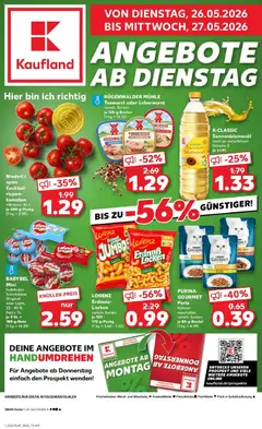 Vorschau von dem Prospekt des Geschäftes Kaufland, gültig ab dem 26.05.2026