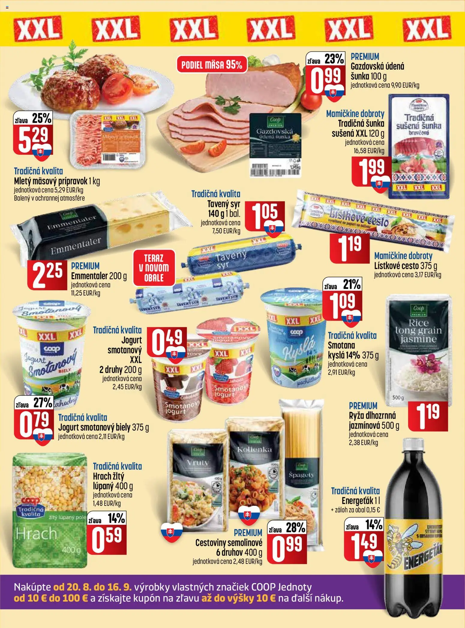 Náhľad COOP Jednota letáku platného od 03.09.2026