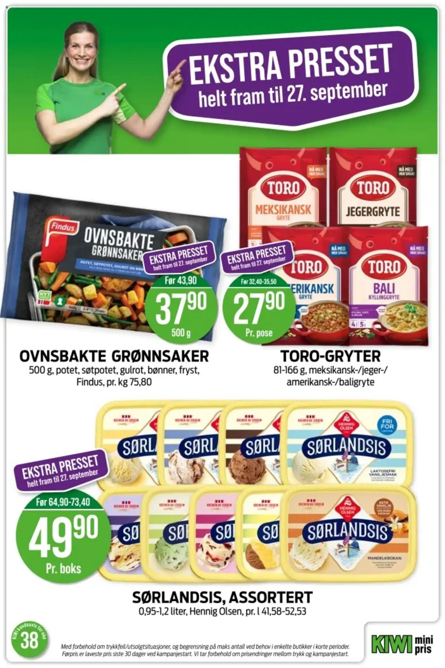 Forhåndsvis Kiwi kundeavis fra butikk Kiwi gyldig fra 14/09/2026