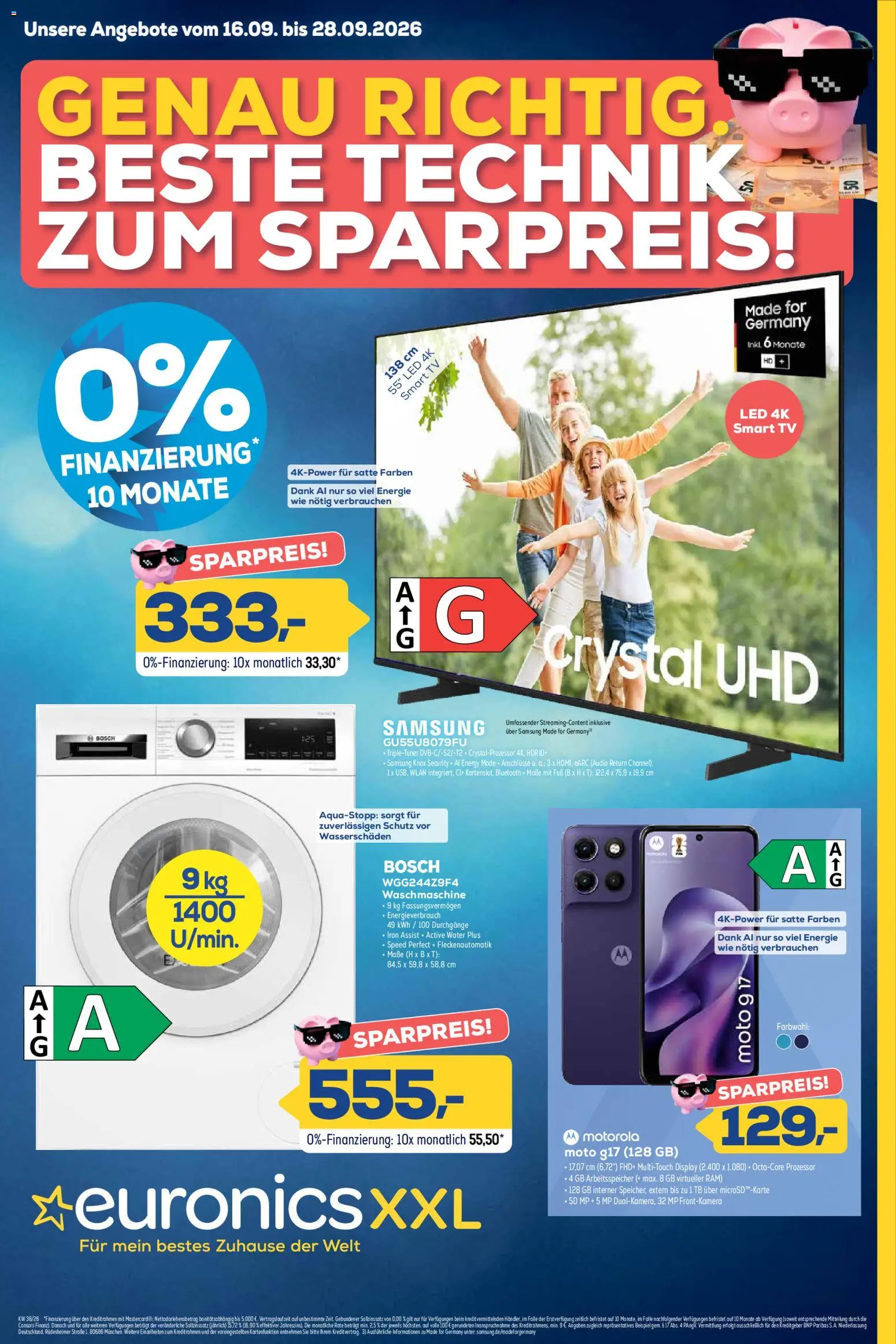 Vorschau von dem Prospekt des Geschäftes Euronics, gültig ab dem 16.09.2026