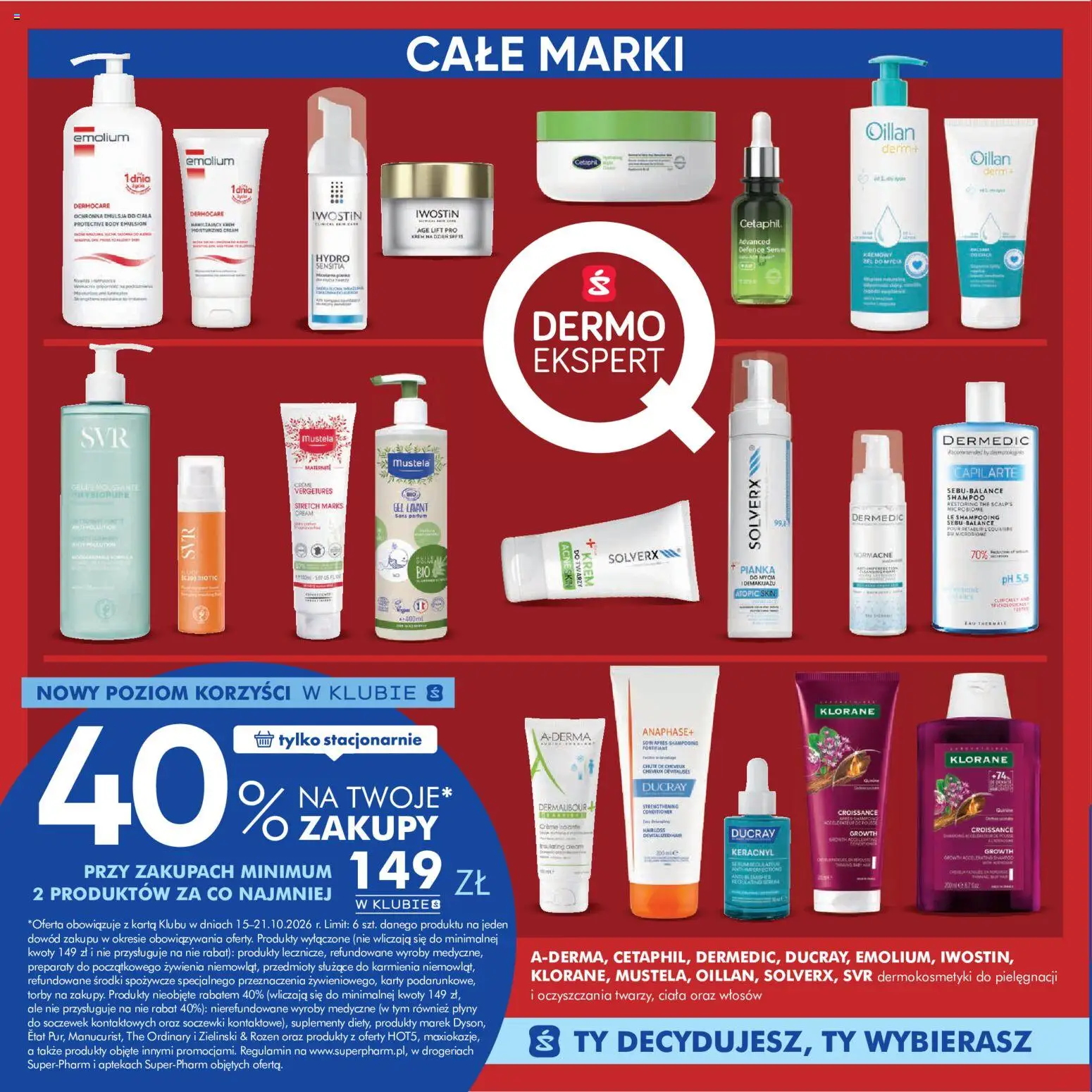 Pogląd gazetki "Super-pharm gazetka" ze sklepu Super-pharm ważnej od 15.10.2026