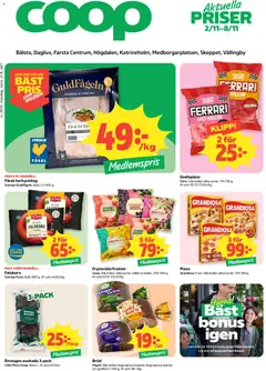 Förhandsgranska reklamblad Coop Daglivs erbjudanden från butik Coop Daglivs gäller från 02/11/2026