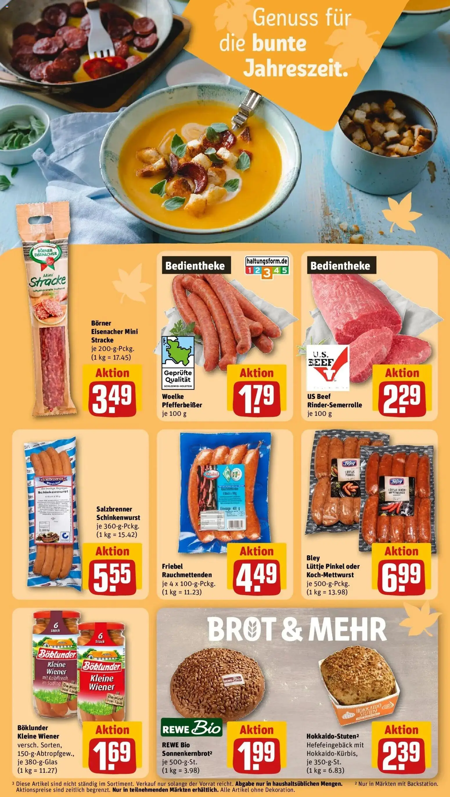 Vorschau von dem Prospekt des Geschäftes Rewe, gültig ab dem 05.10.2026