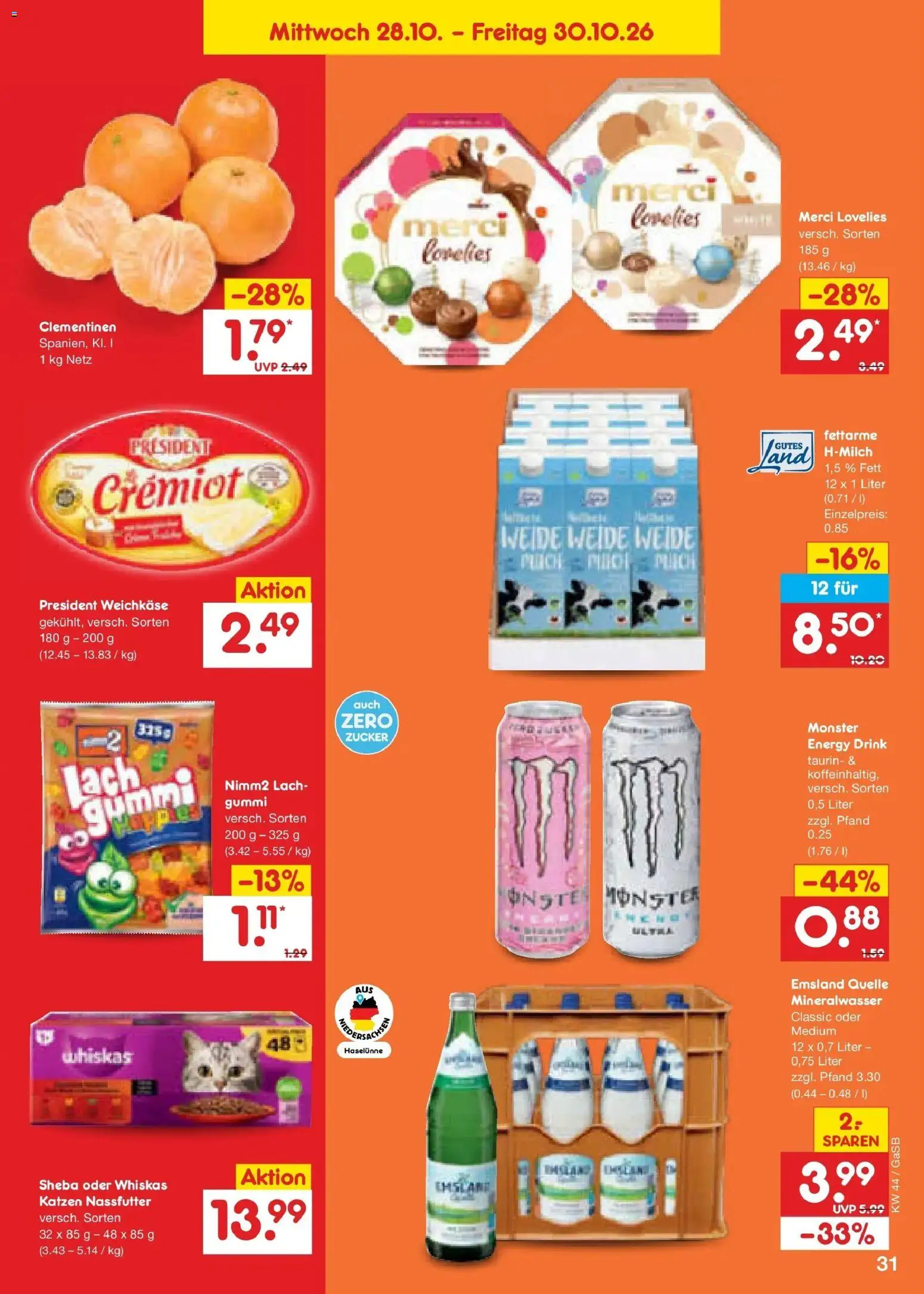 Vorschau von dem Prospekt des Geschäftes Netto Marken-Discount, gültig ab dem 26.10.2026