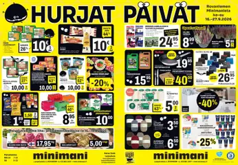 Kaupan Minimani Minimani Rovaniemi esikatselu, voimassa 16/09/2026