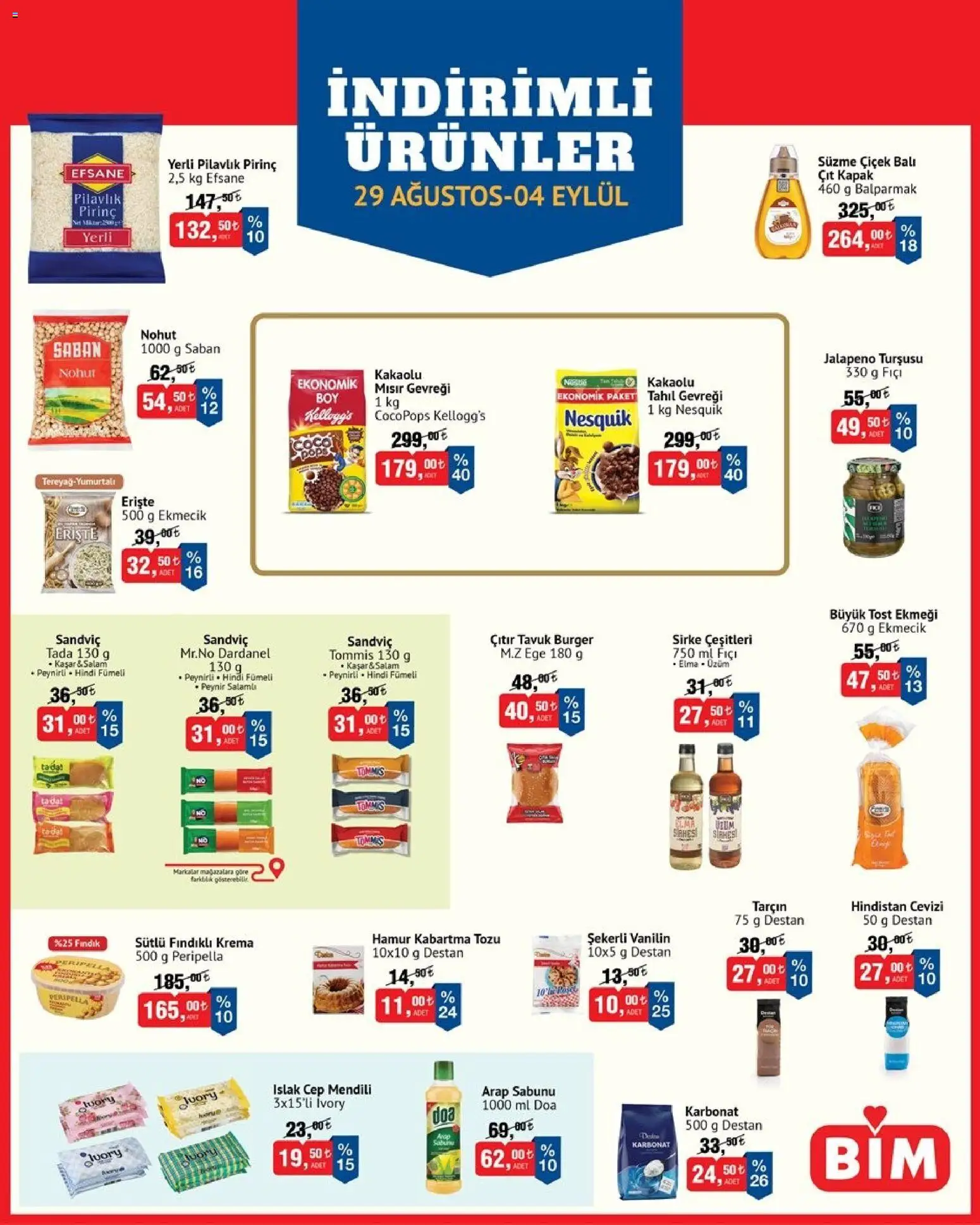 BİM BİM Katalog 29.08.2026 - Broşürünün önizlemesi