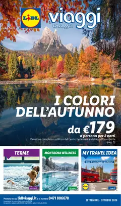 Anteprima dell'opuscolo Lidl volantino Viaggi dal negozio Lidl valido da 07/09/2026