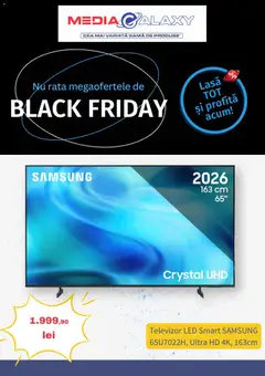 Previzualizarea de cataloage: Media Galaxy Media Galaxy Black Friday valabil de la 29.10.2026