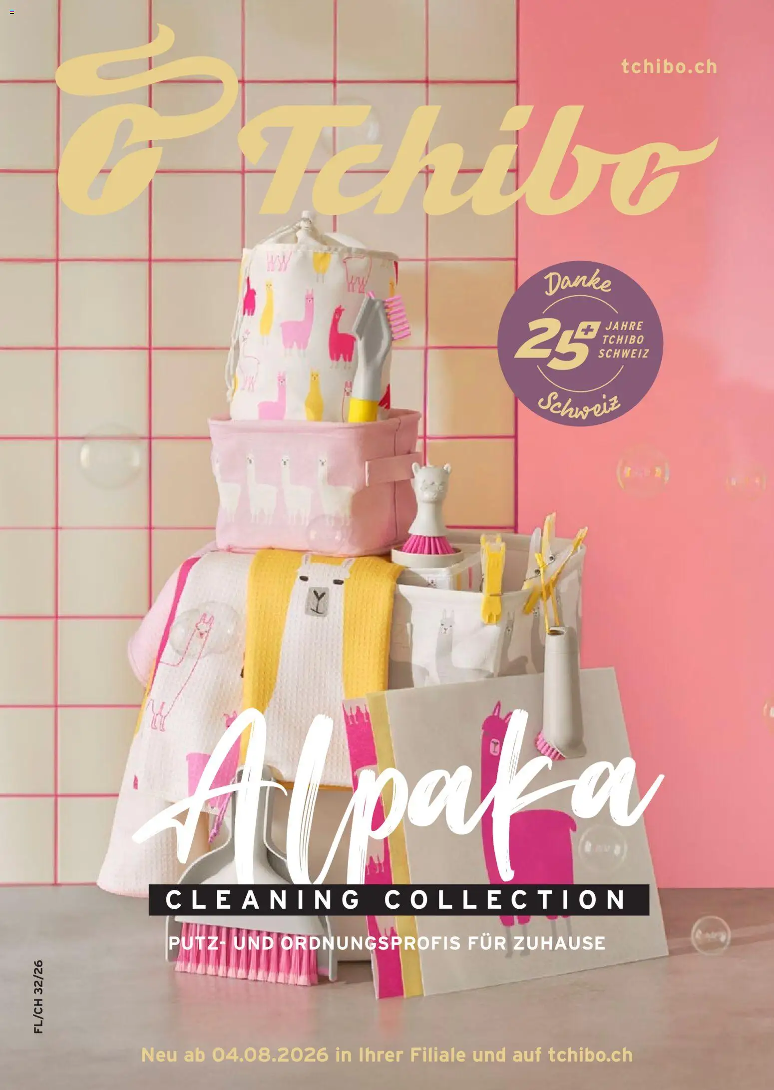 Vorschau des Merkblatts Tchibo aktionen Alpaka cleaning collection vom Shop Tchibo gültig von 04.08.2026 bis 