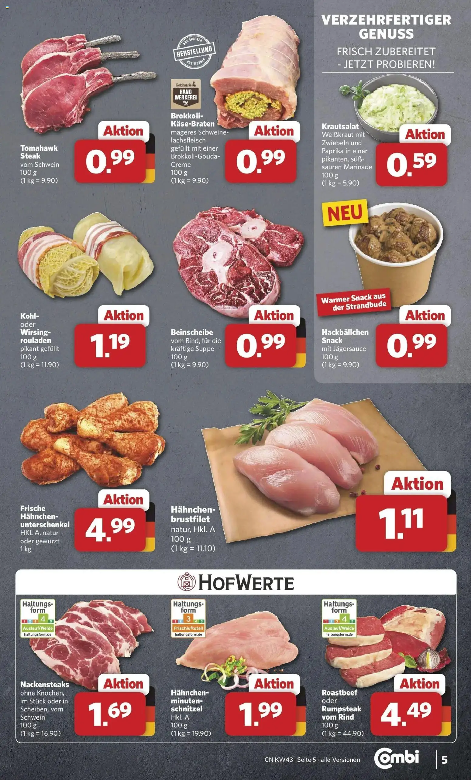 Vorschau von dem Prospekt des Geschäftes Combi, gültig ab dem 19.10.2026