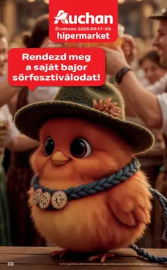Auchan - Auchan Bajor sorfesztival ajánlatok megtekintése, amely érvényes 2026.09.17.-től