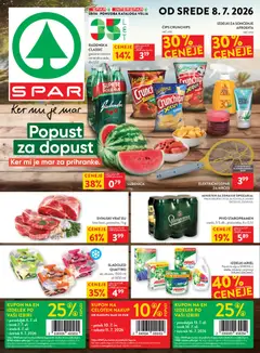 Predogled kataloga iz trgovine Spar veljaven od 08.07.2026